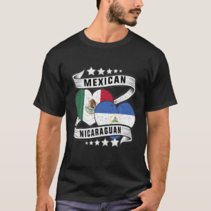 T-shirt Chemise mexicaine et nicaraguayenne mexicaine et n