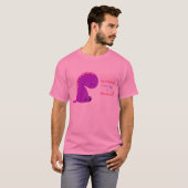 T-shirt chemise mignonne de rawr de dinosaure (Devant entier)