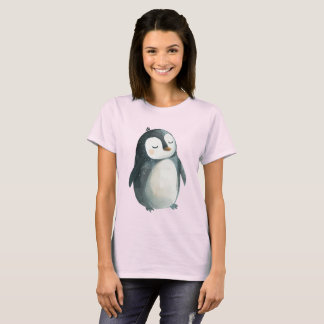 T-shirt Chemise Mignonne Manchot