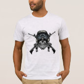 T-shirt Chemise militaire masculine (Devant)