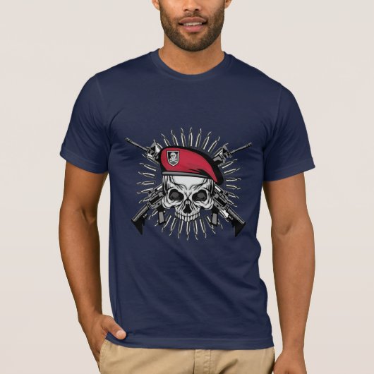 T-shirt Chemise militaire masculine (Devant)