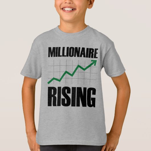 T-shirt Chemise Millionaire Rising-Kids (Devant)