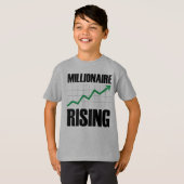 T-shirt Chemise Millionaire Rising-Kids (Devant entier)