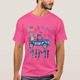 T-shirt Chemise Mimi Patriotique 4e juillet Américaine 4e
