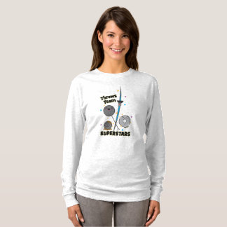 T-shirt Chemise mise par tir drôle de jet de javelot de