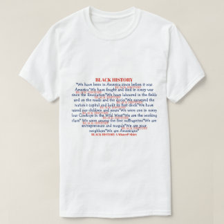 T-shirt Chemise MisterP RWB Histoire Noire (double face)