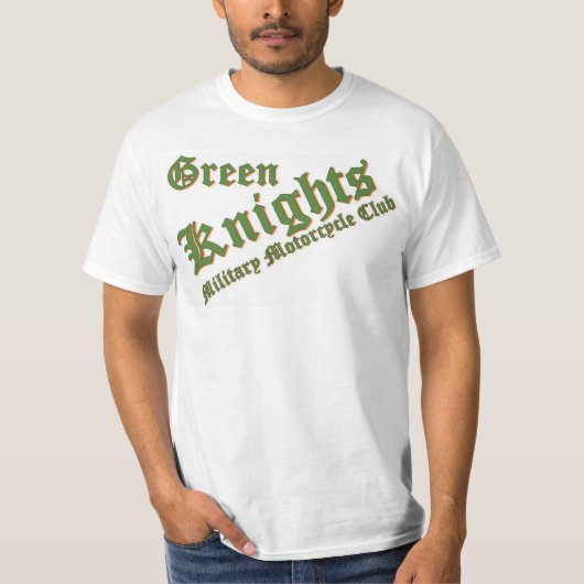 T-shirt Chemise MMC des Chevaliers verts (Devant)