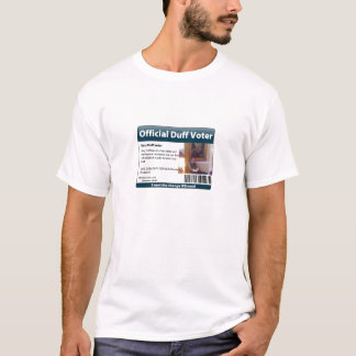 T-shirt Chemise moche de 09 électeurs (hommes)