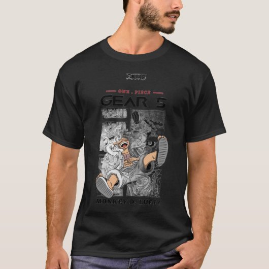 T-shirt Chemise MONKEY D LUFFY (Devant)