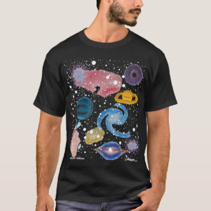 T-shirt Chemise montage astronomique