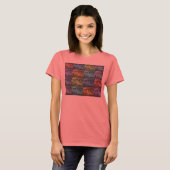 T-shirt Chemise multicolore-florale (Devant entier)