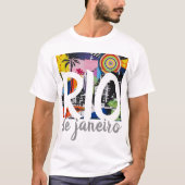 T-shirt Chemise murale du Cool de Rio de Janeiro, 3 (Devant)