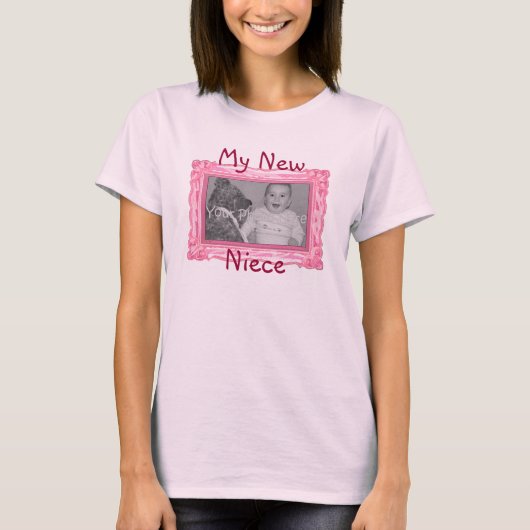 T-shirt Chemise "My New Niece" (Devant)