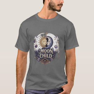 T-shirt Chemise Mystique Soleil Lune Astrologie Céleste