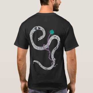 T-shirt Chemise négative d'hydre et de serpent