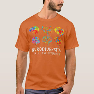 T-shirt Chemise Neurodiversity - Embrasser l'Autisme TDAH