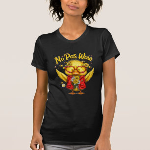 T-shirt Chemise No Pos Wow Mignon Canard Animal Drôle Ka