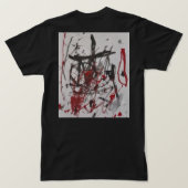 T-shirt Chemise noire (Design dos)