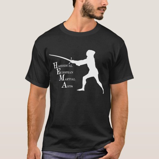 T-shirt Chemise noire/blanche de Hema (Devant)