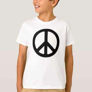T-shirt Chemise noire des enfants
