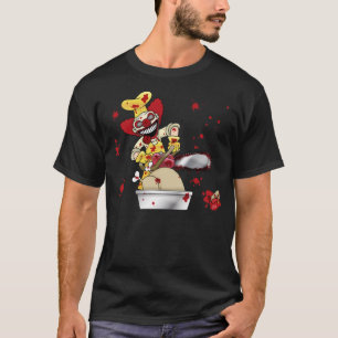 T-shirt Chemise noire Extreme Cooking