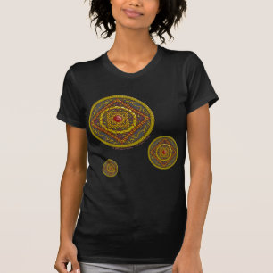 T-shirt Chemise noire femmes Scorpio Mandala