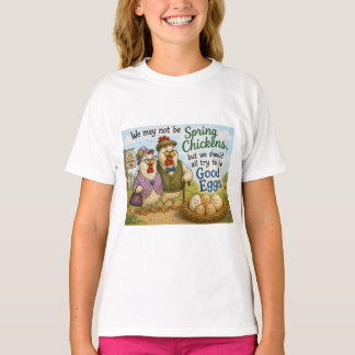 T-shirt Chemise - nous ne sommes peut-être plus des jeunes