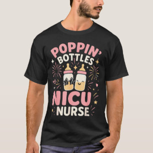 T-shirt Chemise Nouvel An Nicu, Infirmière Png Bouteilles