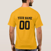 T-shirt Chemise nucléaire d'équipe de pigeons (Dos)