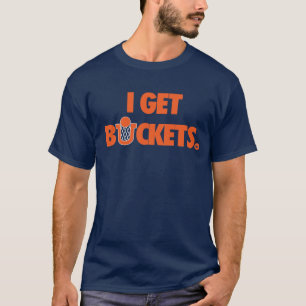 T-shirt Chemise obtiens seaux de VICT "je"