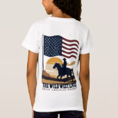 T-Shirt chemise occidentale mens, chemise occidentale masc (Dos)