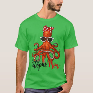 T-shirt Chemise Octopus Octopus Maman Bandana