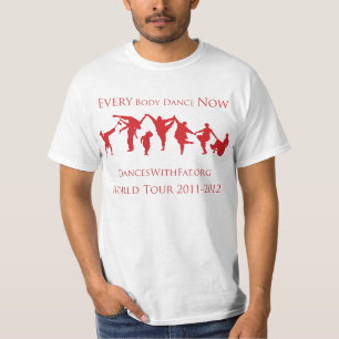 T-shirt Chemise officielle de tour du monde - obscurité