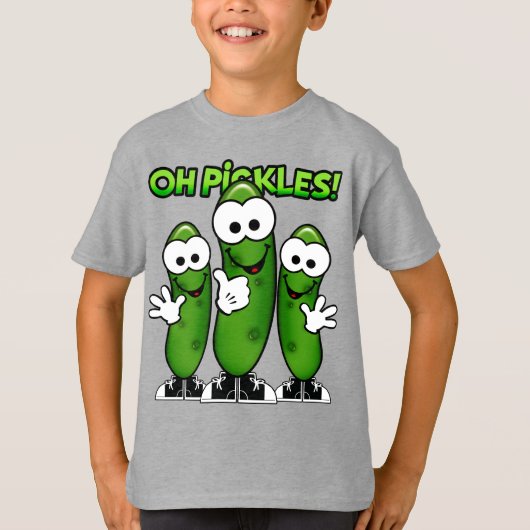 T-shirt Chemise Oh Pickles (Devant)