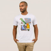 T-shirt Chemise Oiseau (Devant entier)