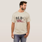 T-shirt Chemise Old Fart - choisir style & couleur (Devant entier)