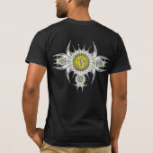 T-shirt Chemise Om argent Sharpozia (Dos)