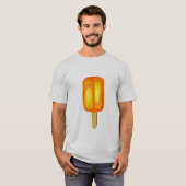 T-shirt Chemise orange de Popsicle (Devant entier)