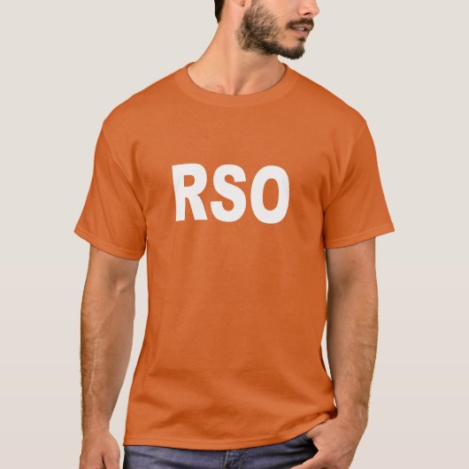 T-shirt Chemise orange haute visibilité RSO - Sécurité de  (Devant)