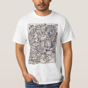 T-shirt Chemise Organes d'inquiétude