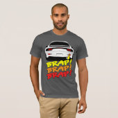 T-shirt Chemise orientée de RX7 BRAP (Devant entier)
