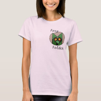T-shirt Chemise Origami du dossier Foxy à manches longues