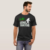 T-shirt Chemise originale allée de conception de Squatchin (Devant entier)