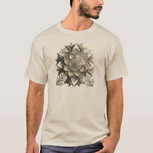 T-shirt Chemise ornée de mandala floral vintage esthétique