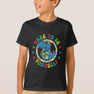 T-shirt Chemise Osez être vous-même Autisme Sensibilisatio