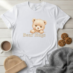 T-shirt Chemise Ourson Mignon pour Femmes