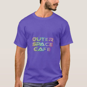 T-shirt Chemise OuterSpaceCafe - logo - choix de couleur