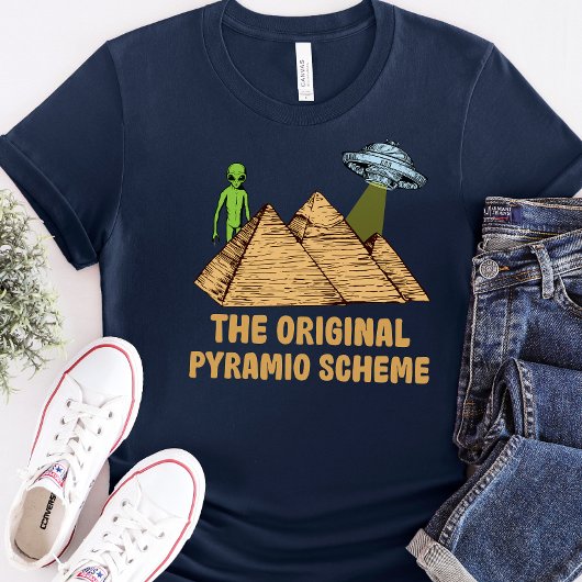 T-shirt Chemise OVNI, Chemise Alien, Tee Egypte, Aliens an