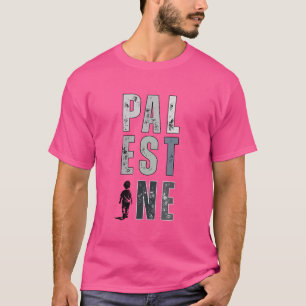 T-shirt Chemise PALESTINE - Chemise de protestation Code P