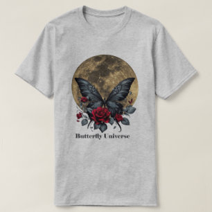 T-shirt chemise papillon